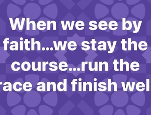 Seeing by Faith